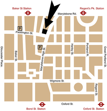 London shop map